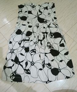 Gorgeous Black And White Dress