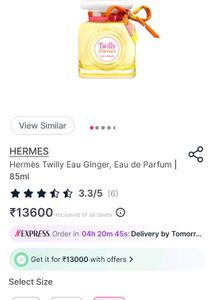 Hermes Twilly d&#39;Hermes Eau Ginger 85ml