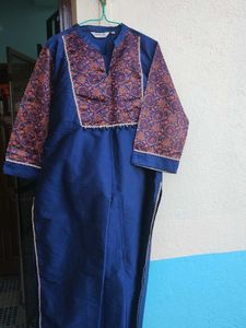 Jaipuri Kurti Set Silk Xxl