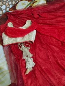 Red Lehenga Choli Set