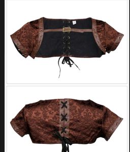 Brown Steampunk Bolero