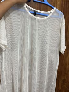White Sheer Top