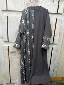 Dubai Printed Abaya