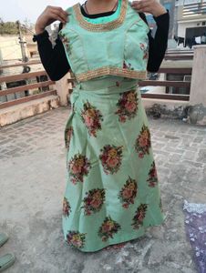 Floral Lehenga Choli Set