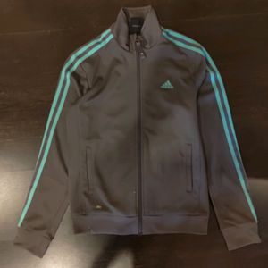 Adidas Grey Zipper Upper