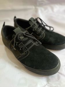 Supra Black Suede Shoes - UK 6