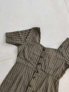 Button-Down Mini Dress
