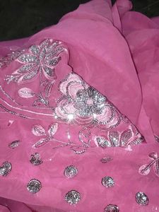 Pink Light Weight Saree