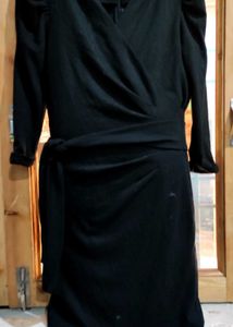 Black Korean Bodycon Dress