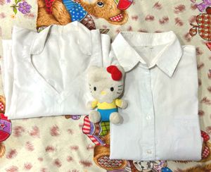 Best Combo Set ❤️ Of White Shirt  &  Kurti