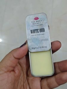 The Body Bucket White Oud Solid Perfume