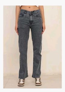 Gray Denim Jeans