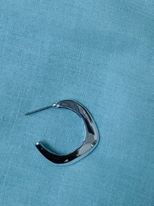 ZUDIO SILVER HOOPS