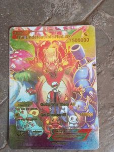 Undefeatable Red GX Card
