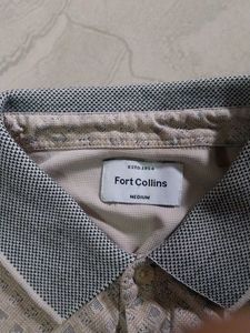 Men&#39;s Patterned Short Sleeve Polo Shirt