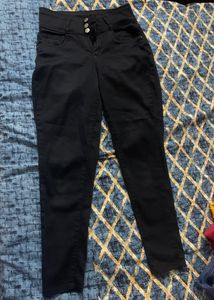 26 28 Kraus Jeans Black High Waist Jean