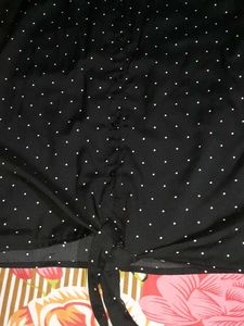 Black Polka Dot Top