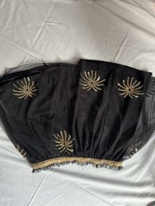 Black Sequin Skirt
