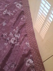 Floral Print Midi Skirt size L