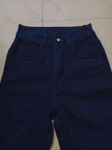 Live ok Navy blue high waist jeans