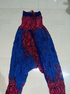 Boho Strapless Jumpsuit