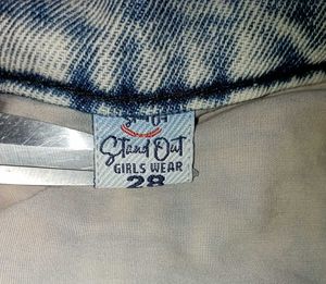 Light Blue Faded High Waisted Jeans