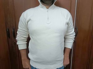 White Pullover Sweater