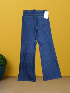 Wide Leg Denim Jeans For Girls 30 Waist