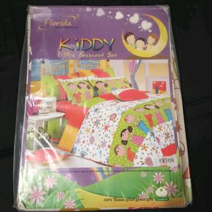 Florida Kids Bedsheet And Pillow Cover