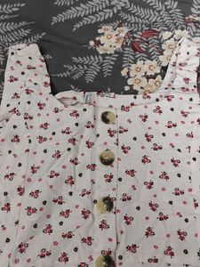 Floral Button-Down Dress -Used Once -XL