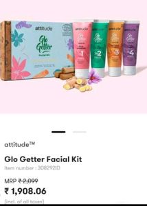 Amway Attitude Organic Facial Kit