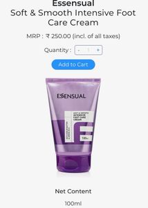 ESSENSUAL Intensive Foot Care Cream (100ml)