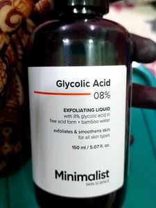 Minimalist Glycolic Acid 08%