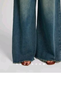 Savana raw hem high waist jeans