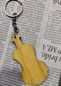 Wooden Keychain