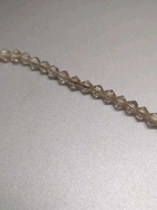 Aesthetic Transparent Crystal Necklace (Clean Girl