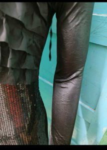 Sequin Ruffle Party Dress