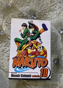 Anime Naruto Manga Vol 10