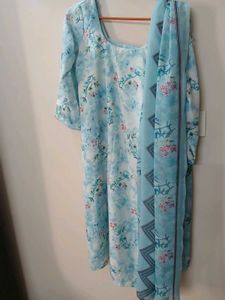 Floral Print Salwar Kameez