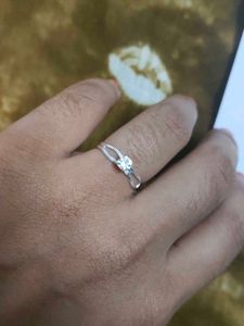 Earring and Ring Set - Silver