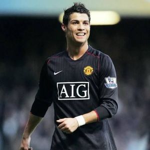 Man united 2007 Ronaldo official football jersey
