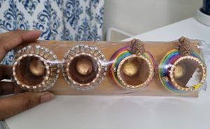 Decorative Matka 4 Pieces For Festive Decoration