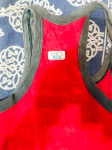 Red And Black A Vest