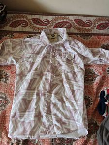 Patterned Shirt and pant with one short & hudi