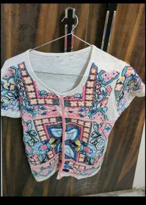 Heavy Embroidery Top