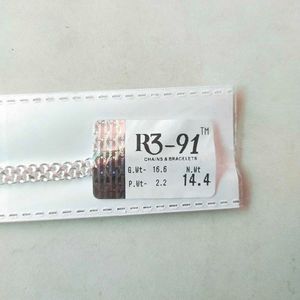 Pure Silver R3-91 Highway Chain Bracelet
