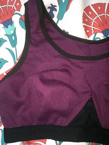 Purple Sports Wear