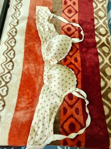 Off White Polka Dots BRA