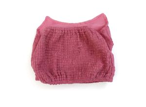 Pink Smocked Tube Top