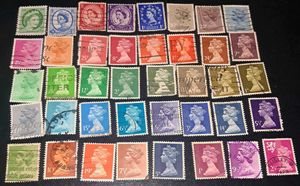Queen Elizabeth Stamps
